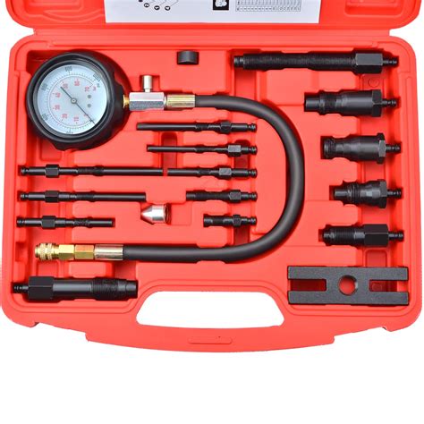 17 piece diesel compression tester|Prokomon 17 pc Diesel Engine Cylinder Compression Tester Tool .